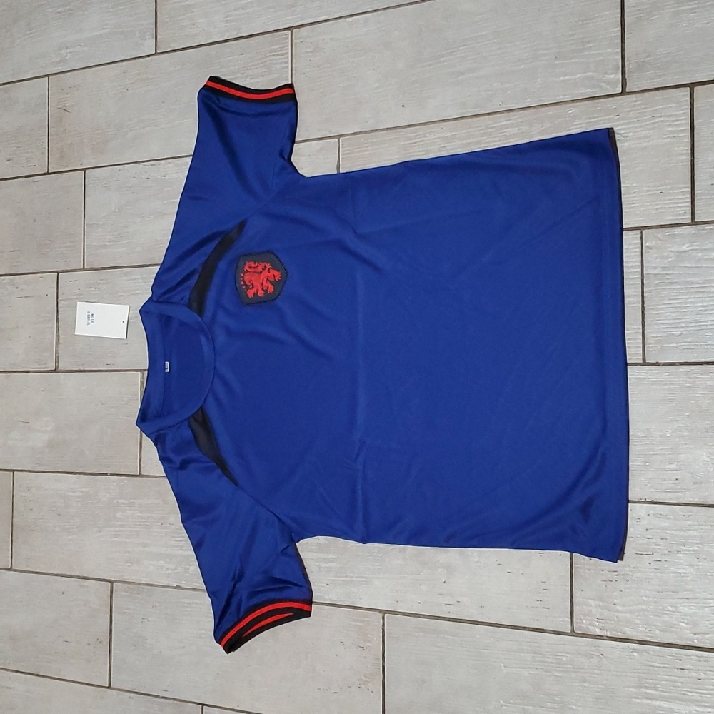 Youfu Sports Royal Dutch Football Association Medium Blue T-shirt